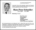 Hans-Peter Schneider