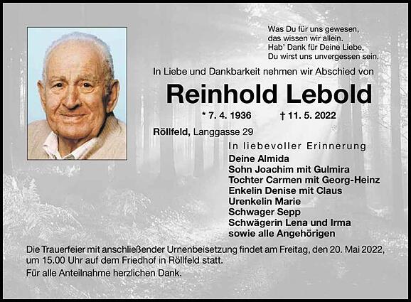 Reinhold Lebold
