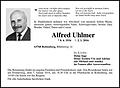 Alfred Uhlmer