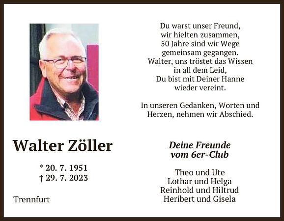 Walter Zöller