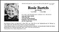 Rosie Bartels