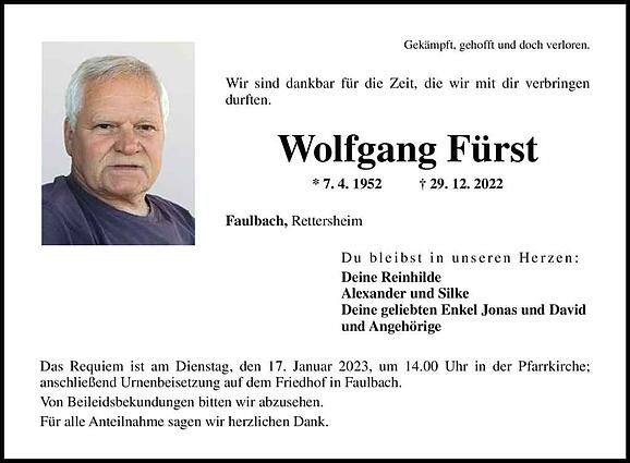 Wolfgang Fürst