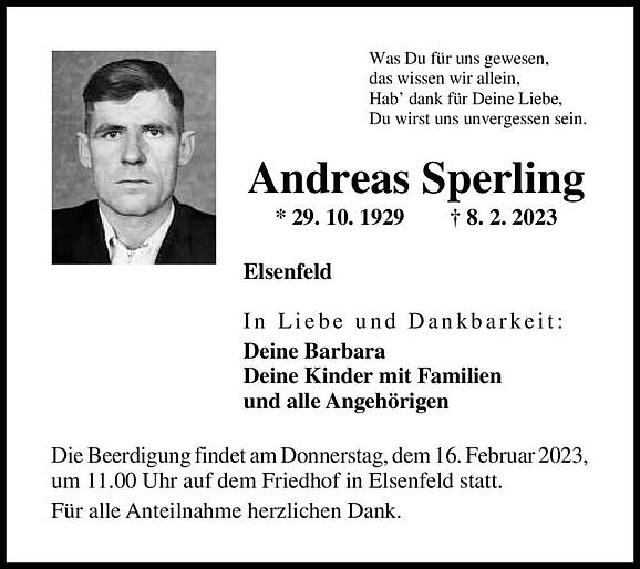 Andreas Sperling