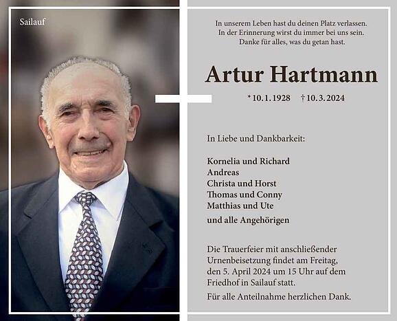 Artur  Hartmann