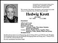 Hedwig Krott