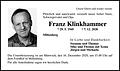 Franz Klinkhammer