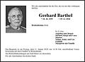 Gerhard Barthel