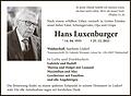 Hans Luxenburger