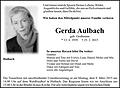 Gerda Aulbach
