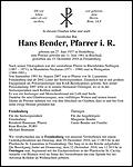 Hans Bender