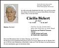 Cäcilia Bickert