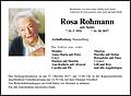 Rosa Rohmann