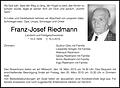 Franz-Josef Riedmann
