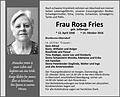 Rosa Fries
