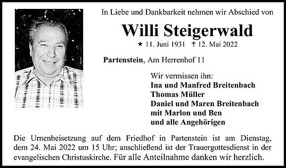 Willi Steigerwald