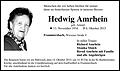 Hedwig Amrhein