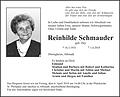 Reinhilde Schmauder