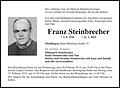 Franz Steinbrecher