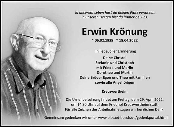 Erwin Krönung