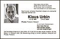Klaus Urbin