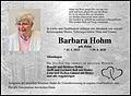 Barbara Hohm