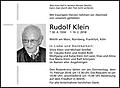 Rudolf Klein
