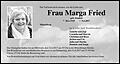 Marga Fried