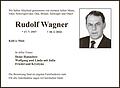 Rudolf Wagner