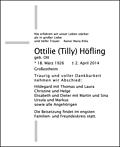 Ottilie Höfling