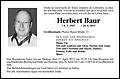 Herbert Baur