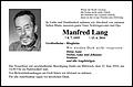 Manfred Lang