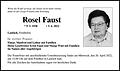 Rosel Faust