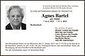 Agnes Bartel