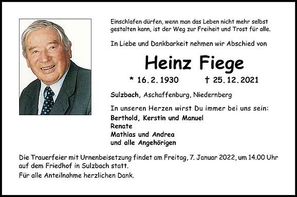 Heinz Fiege