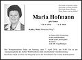 Maria Hofmann