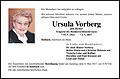 Ursula Vorberg