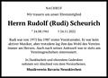 Rudolf (Rudi) Scheurich
