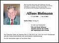 Alfons Hofmann