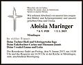 Aloisia Maringer