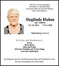 Sieglinde Hohm