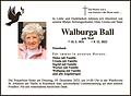 Walburga Ball