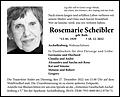 Rosemarie Scheibler
