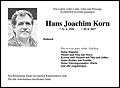 Hans Joachim Korn