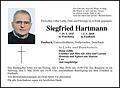 Siegfried Hartmann
