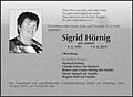 Sigrid Hörnig