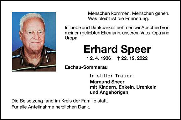 Erhard Speer