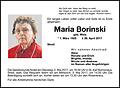 Maria Borinski
