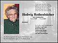 Hedwig Rothenbücher