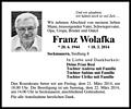 Franz Wolafka