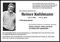 Reiner Kohlmann